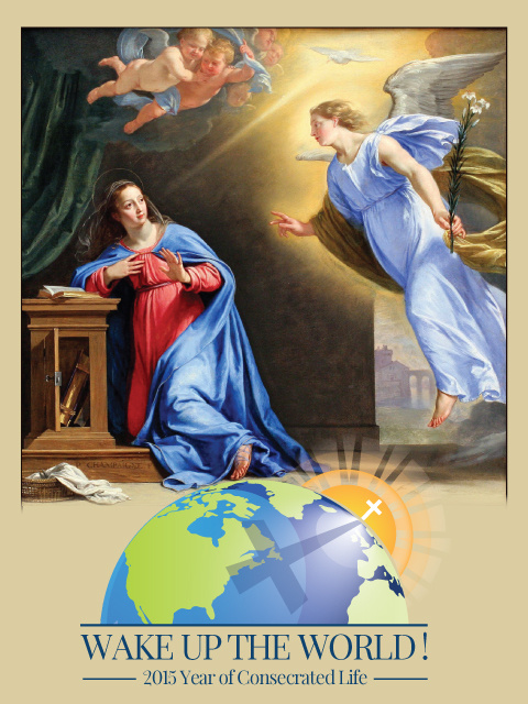 Commemorative Holy Card for the Year of Consecrated Life 2015